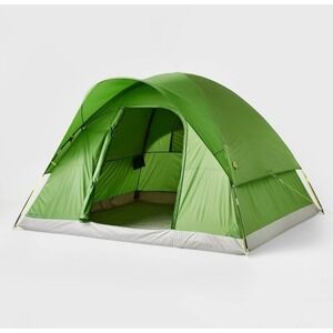 Embark 6 Person Dome Tent Camping Backpacking Family Green Gray